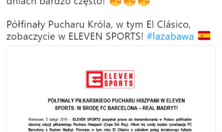 Jednak będzie transmisja El Clasico w Polsce!